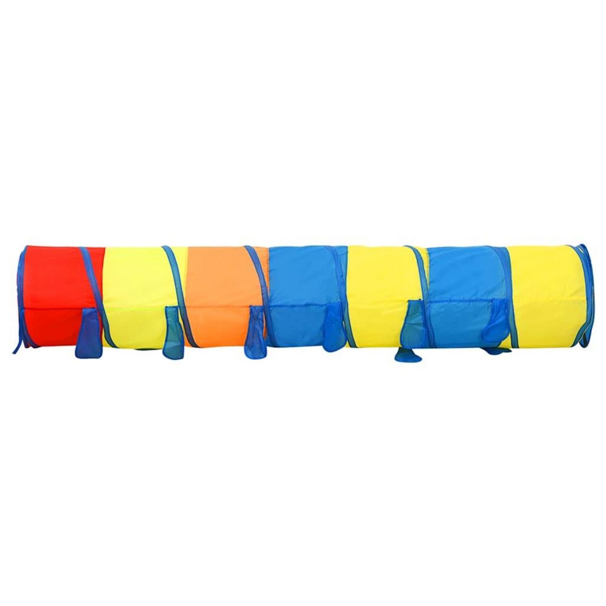 VIDAXL Tunnel de jeu pour enfants avec 250 balles Multicolore 245 cm