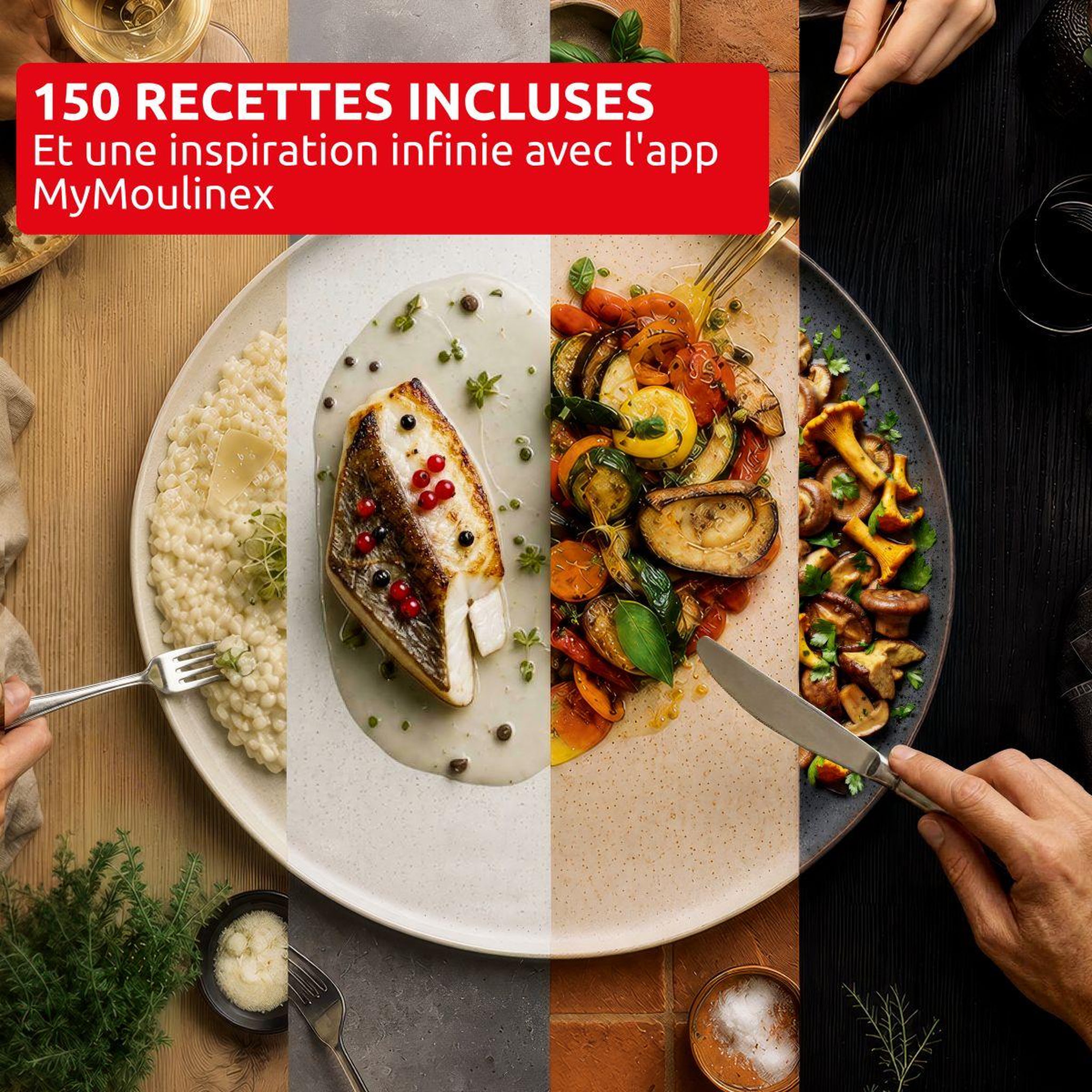 Voir la diapositive 4 : MOULINEX Multicuiseur électrique haute pression 6 l à 6 programmes cookeo simplicity ce8211f0 blanc