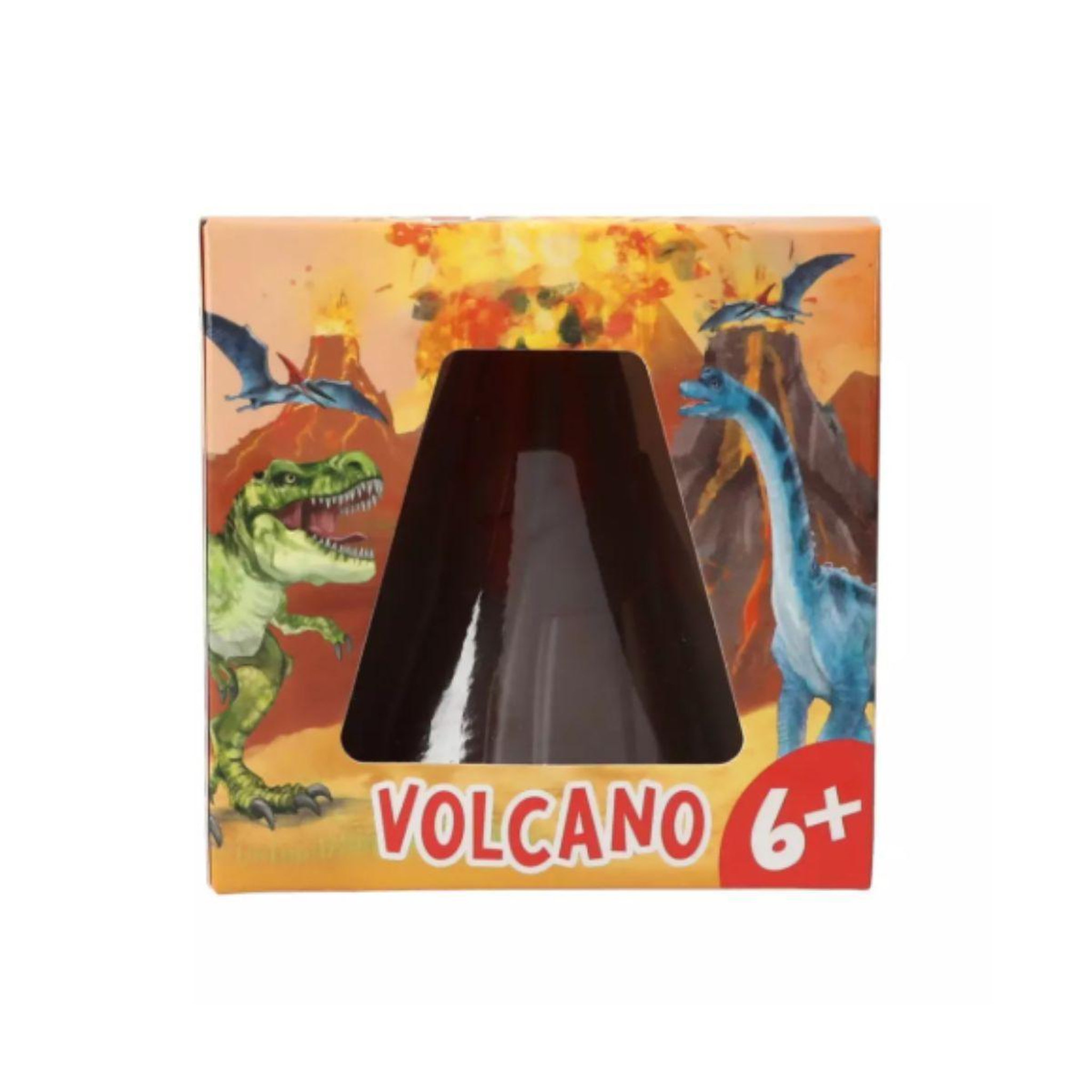 TOP MODEL Dino World - Figurine volcan avec dino