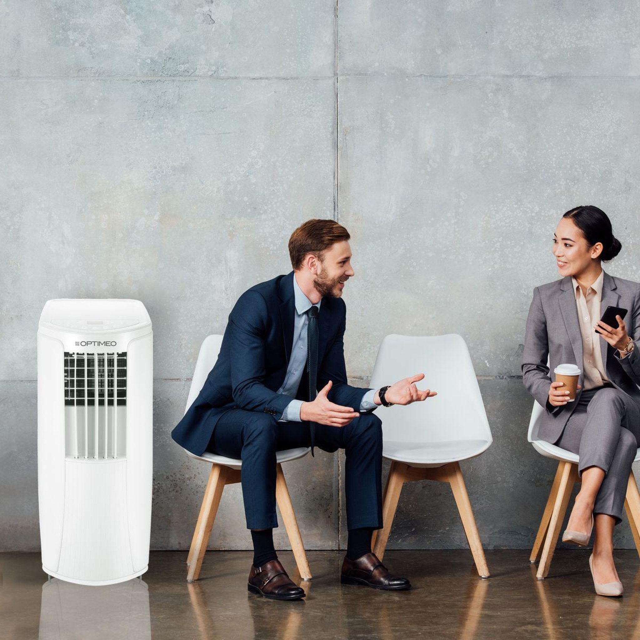 Voir la diapositive 3 : OPTIMEO Climatiseur OPC-C02-121