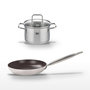 Voir la diapositive 2 : ELO Lot Poêle 28 cm avec revêtement céramique sans PFAS & Faitout 12 cm Elo Bistro Line Citrin