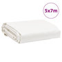 Voir la diapositive 6 : VIDAXL Bache blanc 5x7 m 650 g/m²