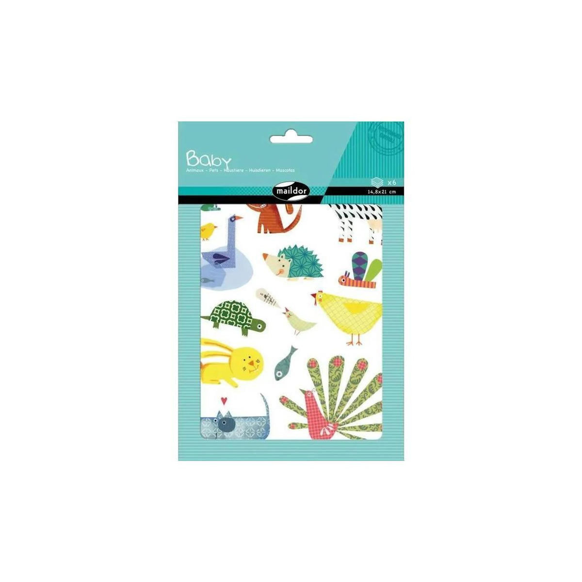 Maildor Puzzle Maildor Ensemble éducatif 6 pièces