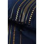 Voir la diapositive 2 : Parure housse de couette microfibre impressions pastilles dorées MARCUS