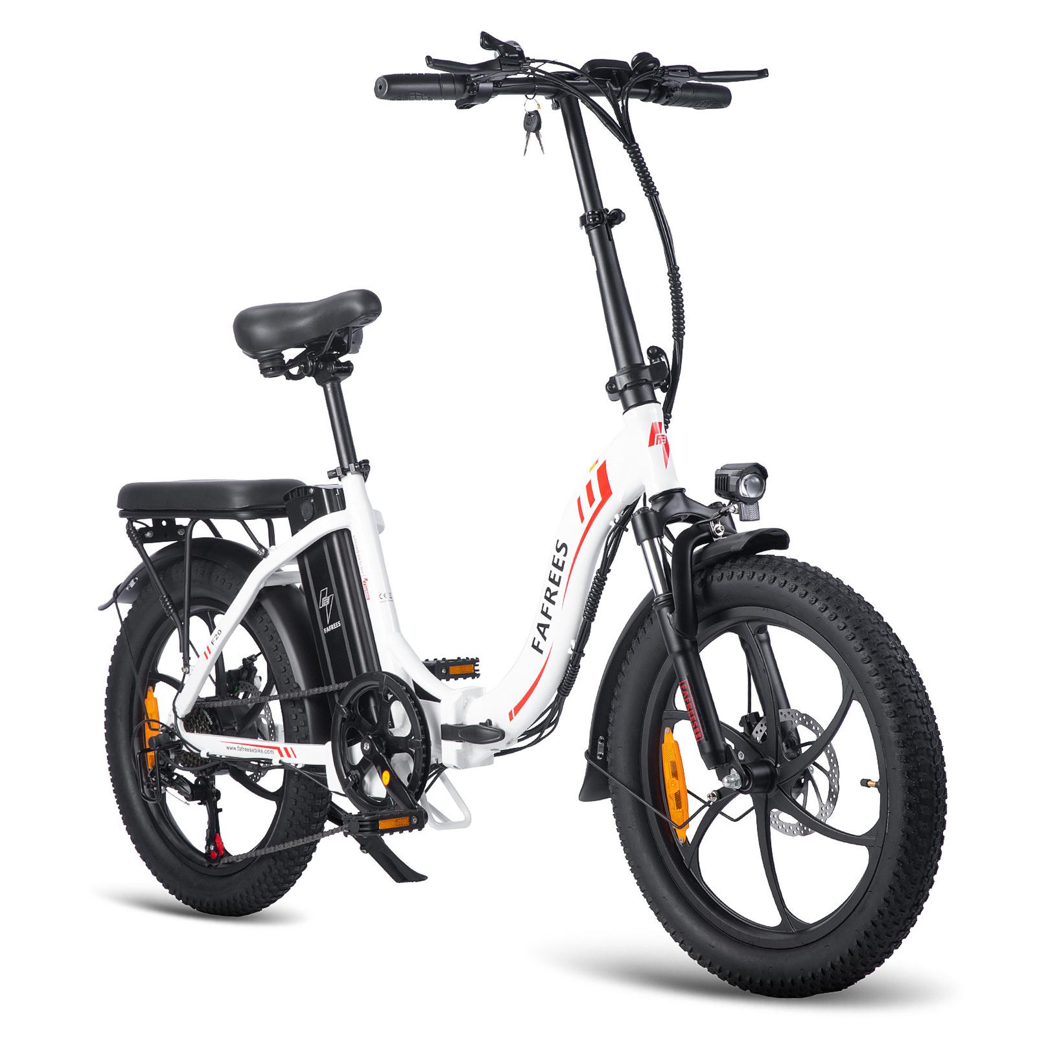 Voir la diapositive 3 : FAFREES Vélo électrique pliable fafrees f20