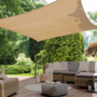 Voir la diapositive 5 : ID MARKET Voile d'ombrage rectangulaire 4x6 M sable