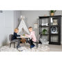Voir la diapositive 6 : Paris Prix Table Enfant & 2 Chaises  Polar  80cm Blanc & Gris