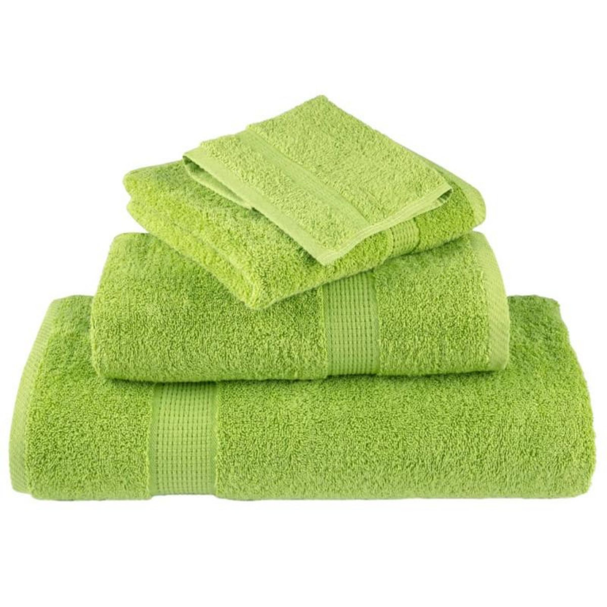 VIDAXL Serviettes de sauna de qualité supérieure SOLUND 4 pcs 600 g m²
