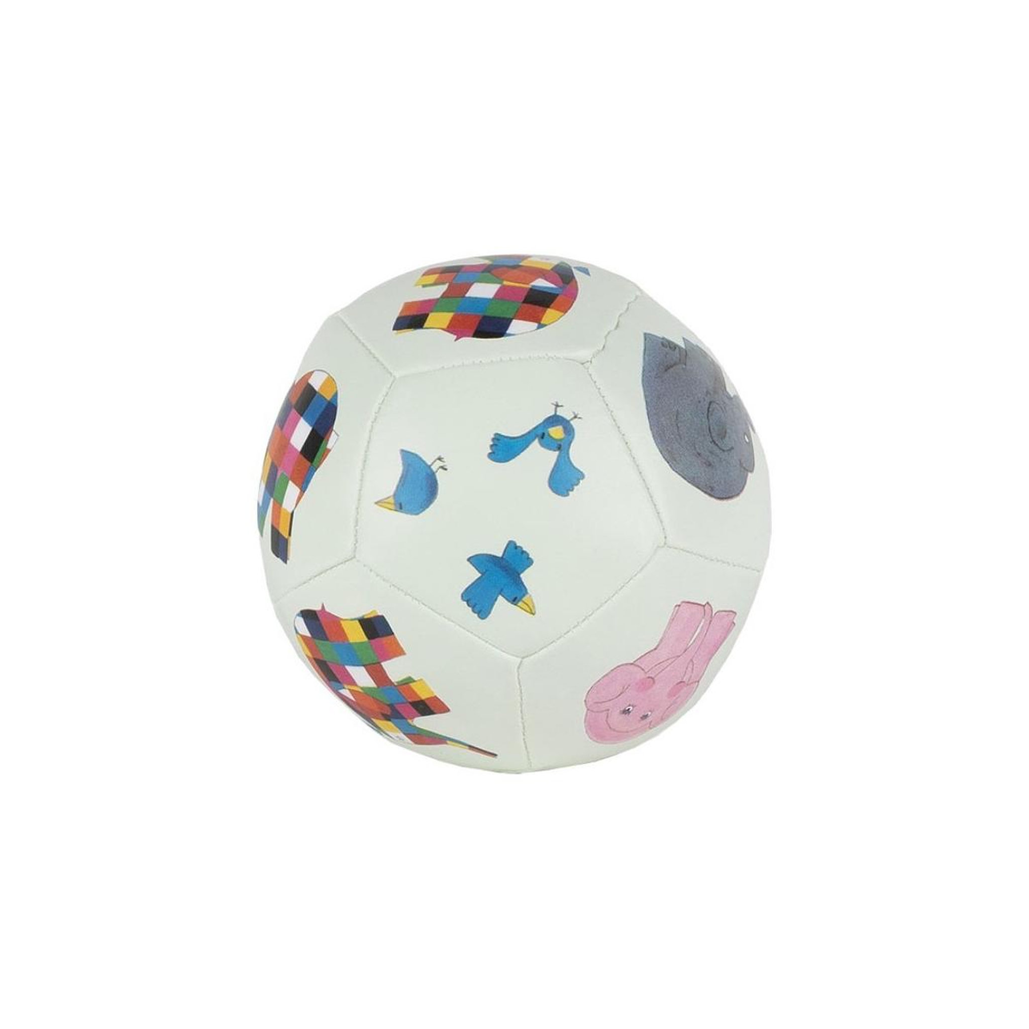 Petit Jour Balle souple Elmer l elephant multicolore