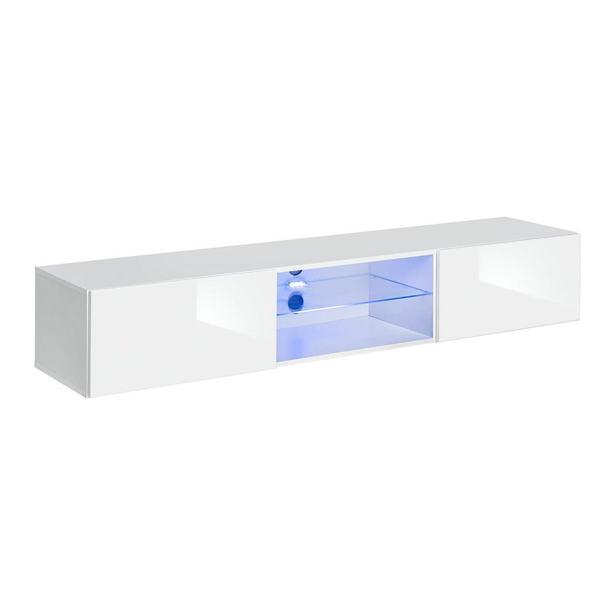 Paris Prix Meuble tv led design  switch iii  180cm blanc