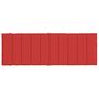 Voir la diapositive 5 : VIDAXL Coussin de chaise longue rouge 186x58x3 cm tissu oxford