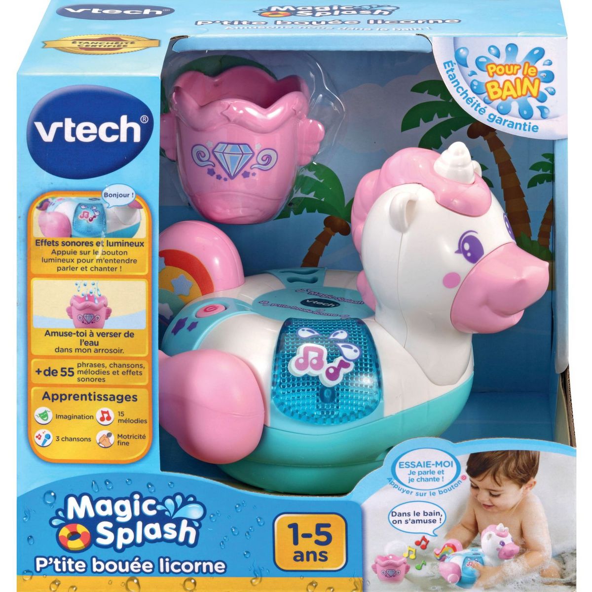 VTECH BABY Magic'Splash - P'tites Bouées Animaux