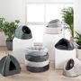 Voir la diapositive 4 : Paris Prix Tente pour Chat  Sweet Cat  38cm Gris Clair