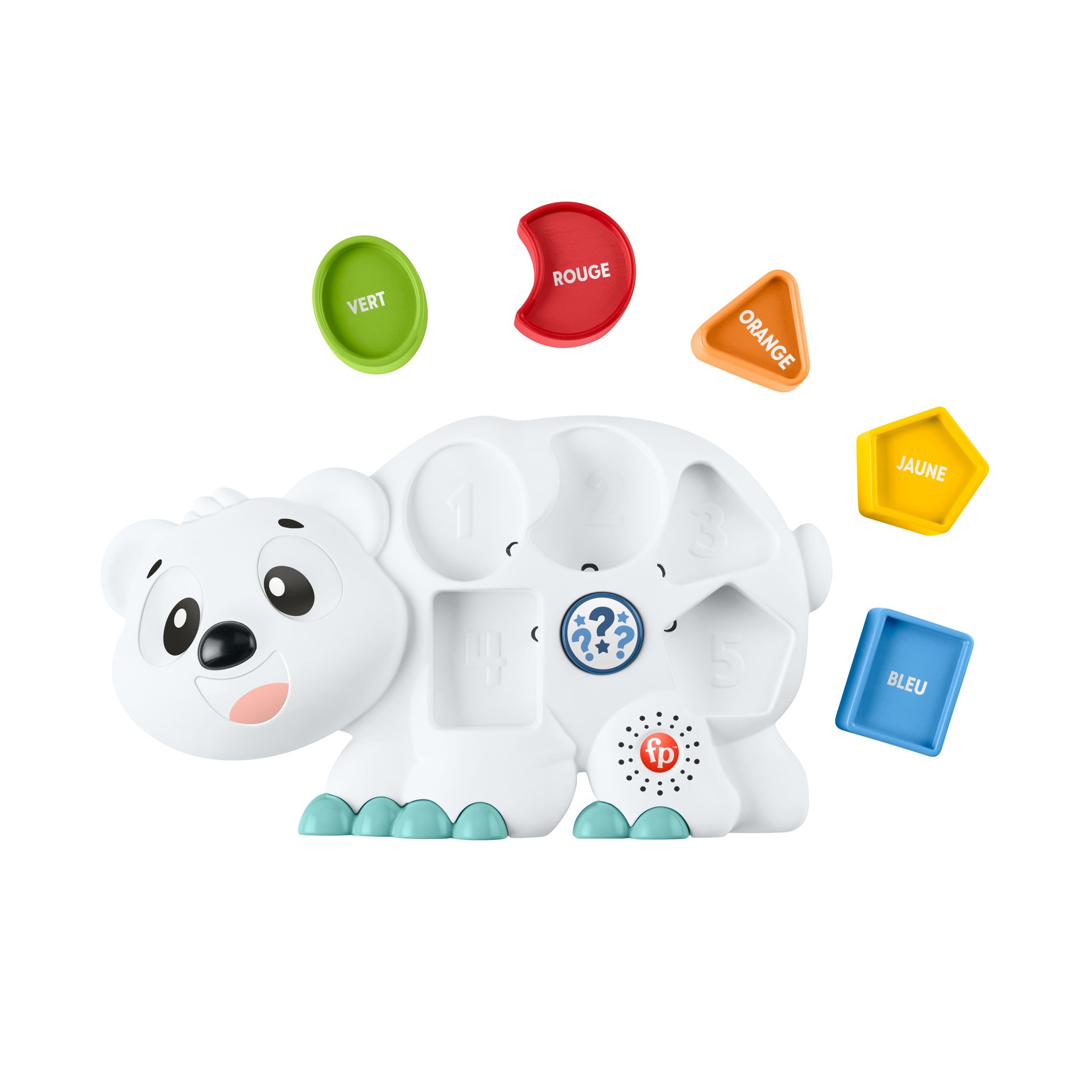 Voir la diapositive 2 : Fisher price Omer l'ours polaire