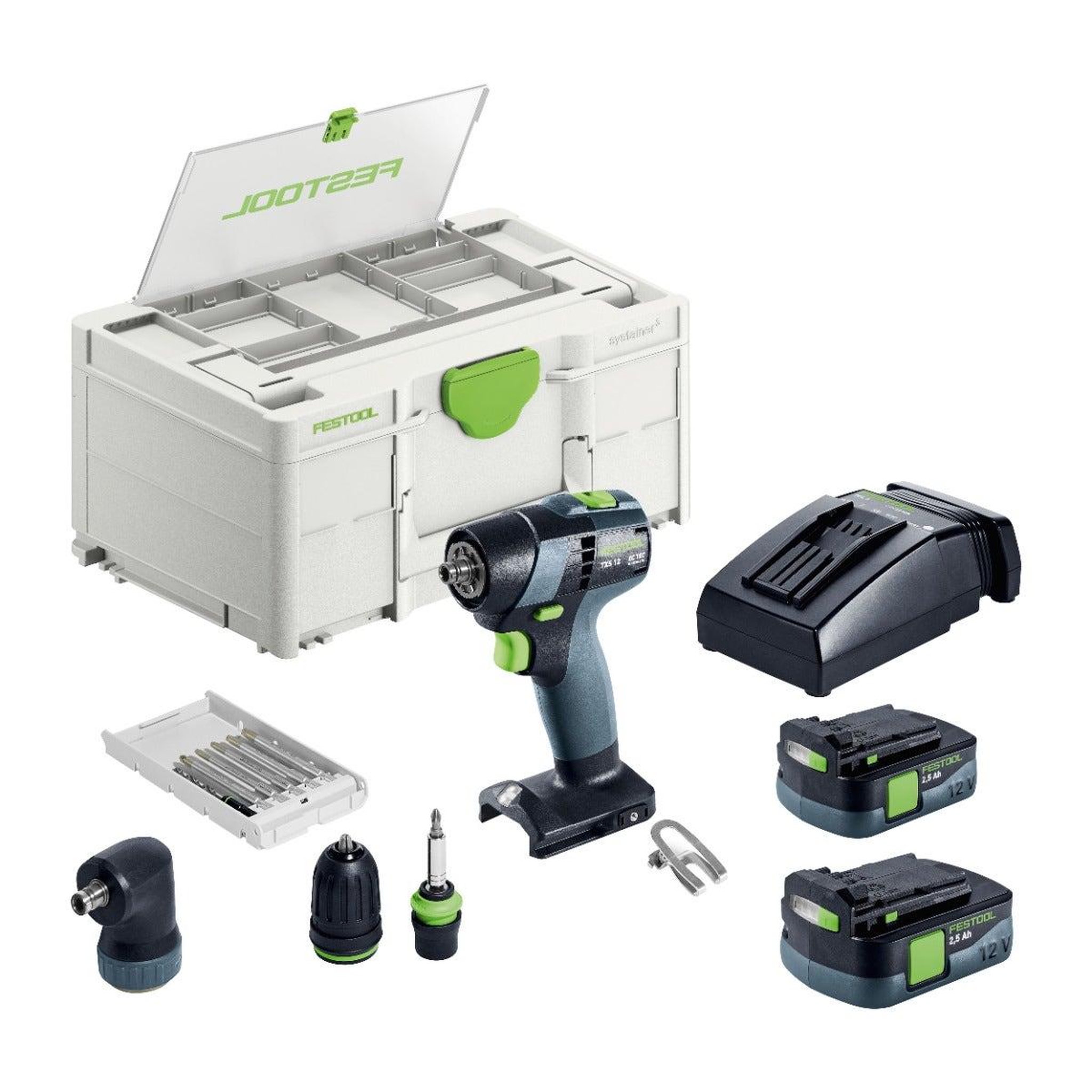 FESTOOL Perceuse-visseuse sans fil txs 12 2.5-set
