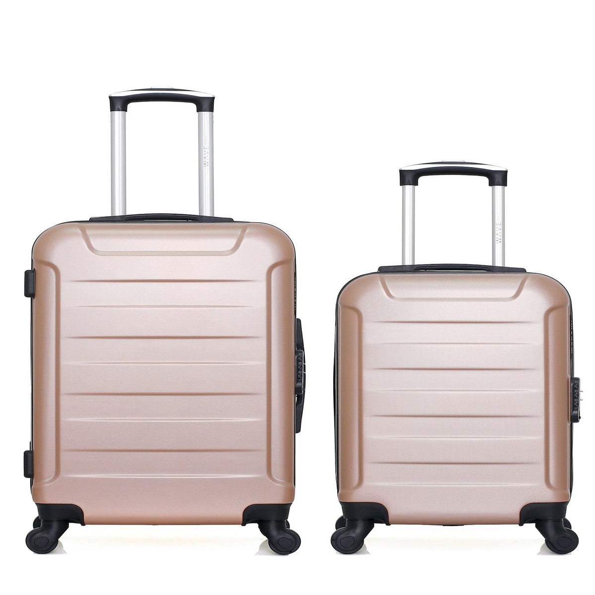 WAVE PARIS WAVE PARIS - Lot de 2 - Valise Weekend et valise cabine XS ELBE