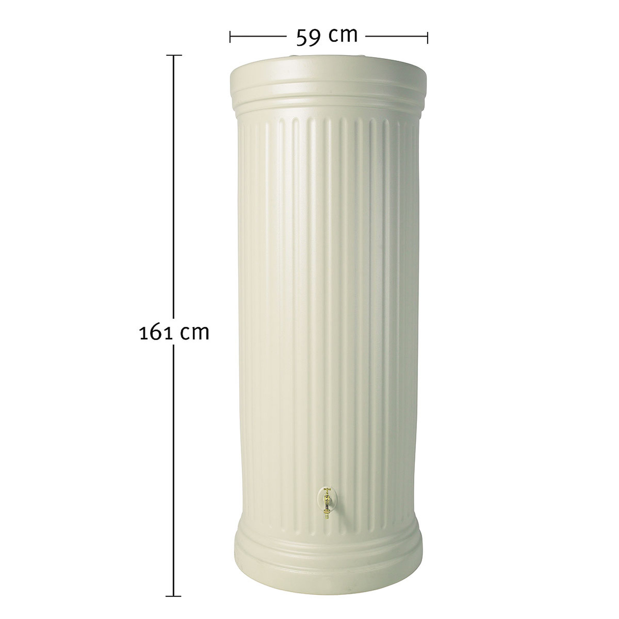 Voir la diapositive 4 : GARANTIA Cuve à eau colonne romaine 330L
