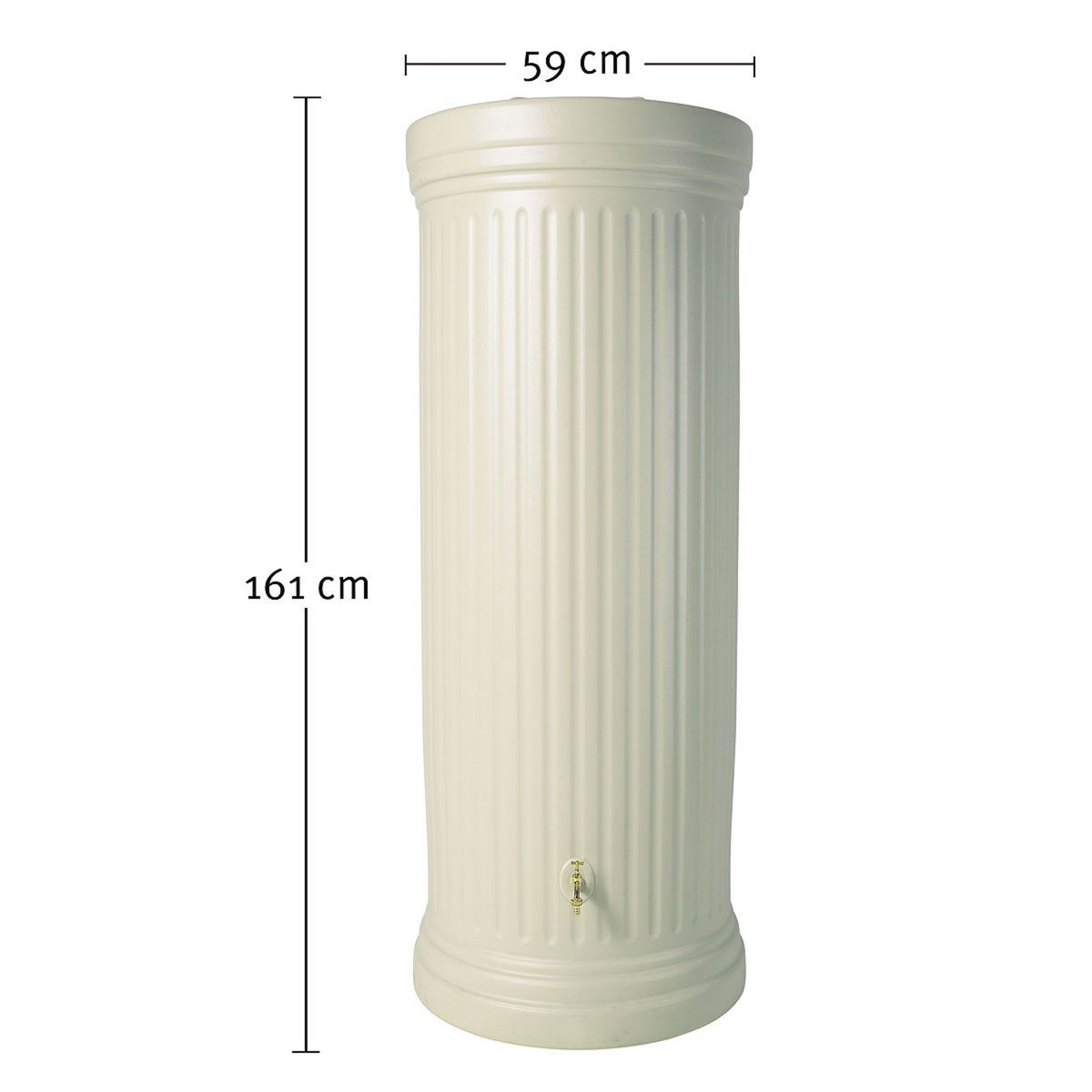 GARANTIA Cuve à eau colonne romaine 330L