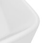 VIDAXL Lavabo de luxe Blanc mat 41x30x12 cm Ceramique