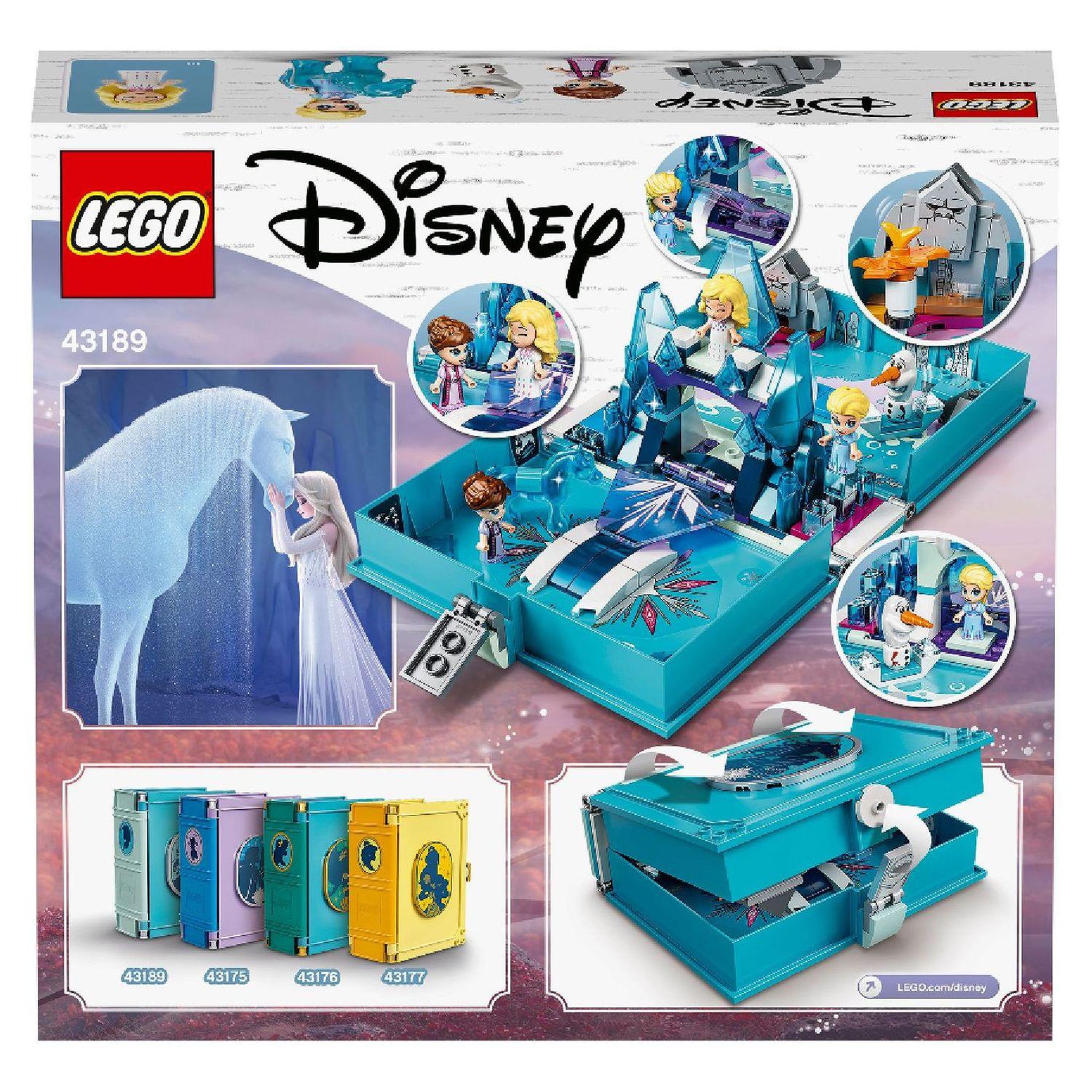 Voir la diapositive 8 : LEGO Disney Princess 43189 - Les aventures d&rsquo;Elsa et Nokk dans un livre de contes