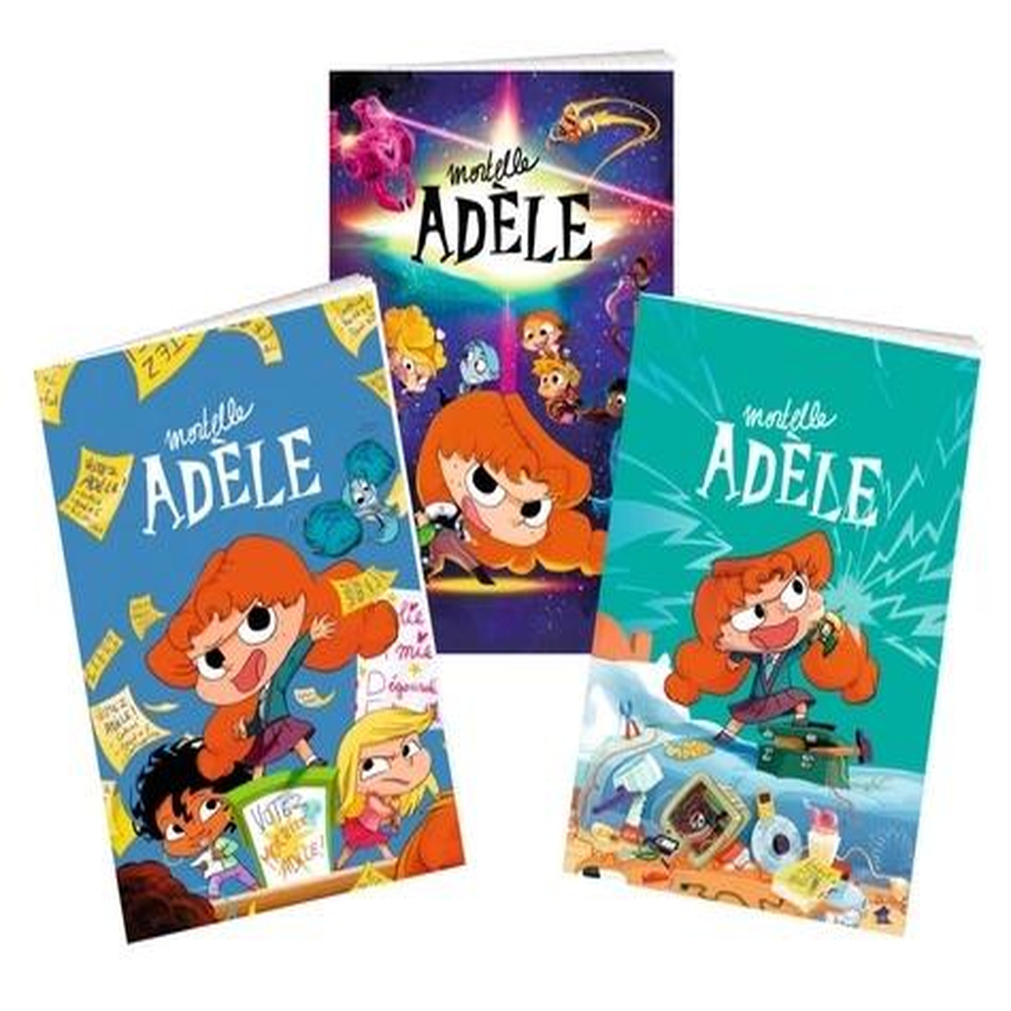 LES CAHIERS DE MORTELLE ADELE. PACK EN 3 VOLUMES, Mr Tan