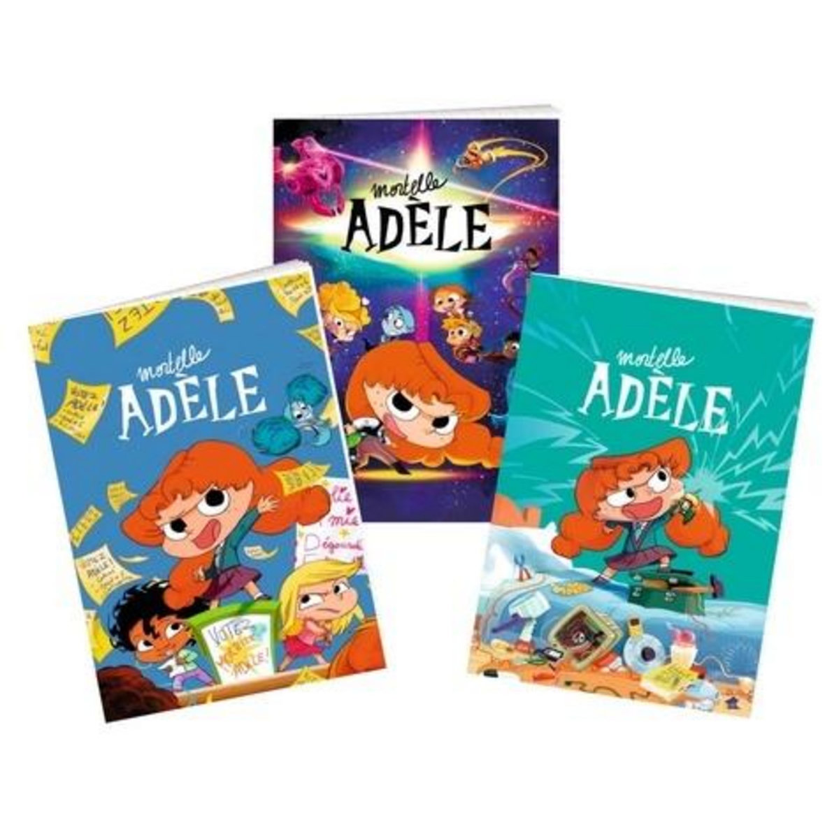 LES CAHIERS DE MORTELLE ADELE. PACK EN 3 VOLUMES, Mr Tan