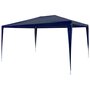 Voir la diapositive 1 : VIDAXL Tente de reception 3x4 m PE Bleu