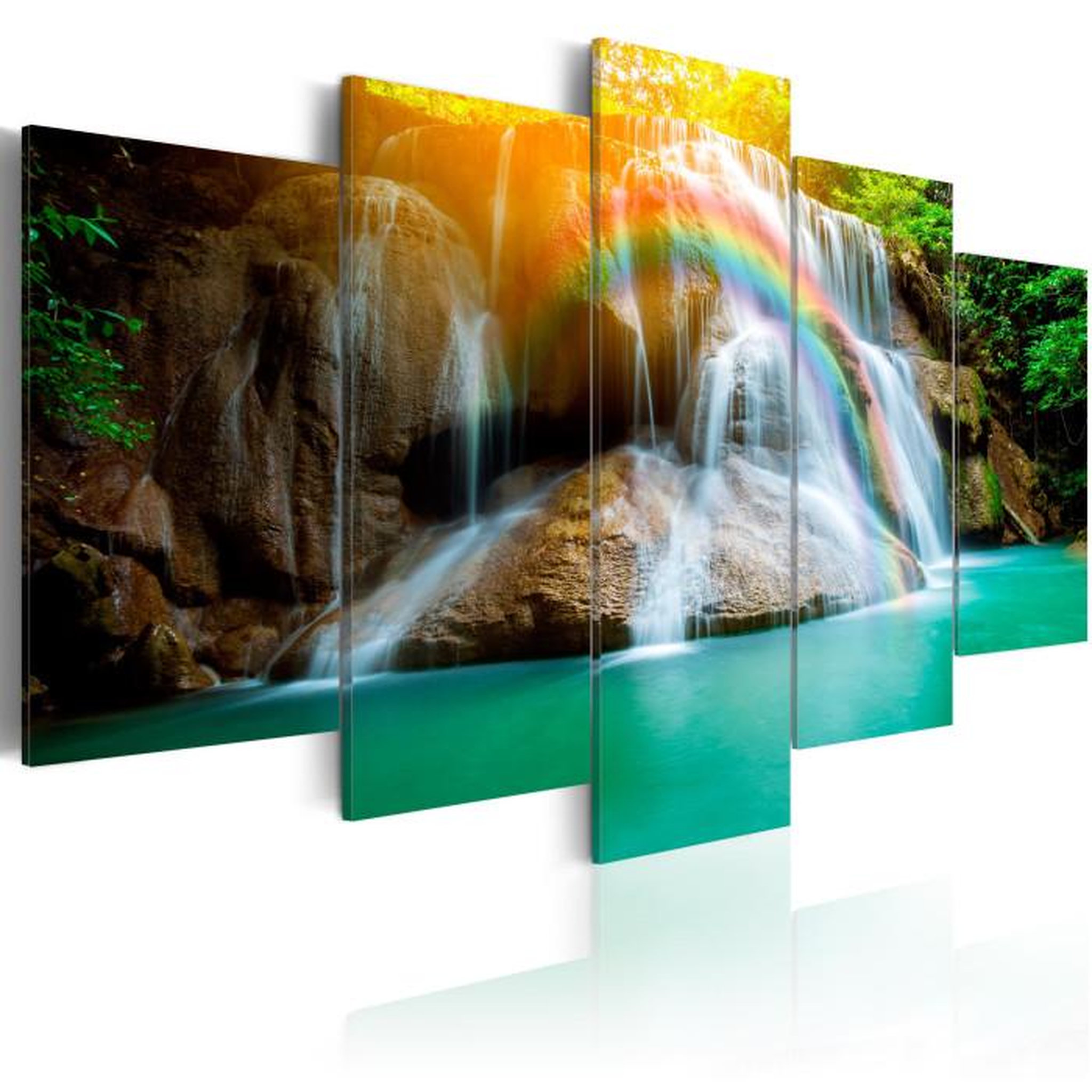 Paris Prix Tableau Imprimé  The Beautiful Land. Coloris disponibles : Multicolore