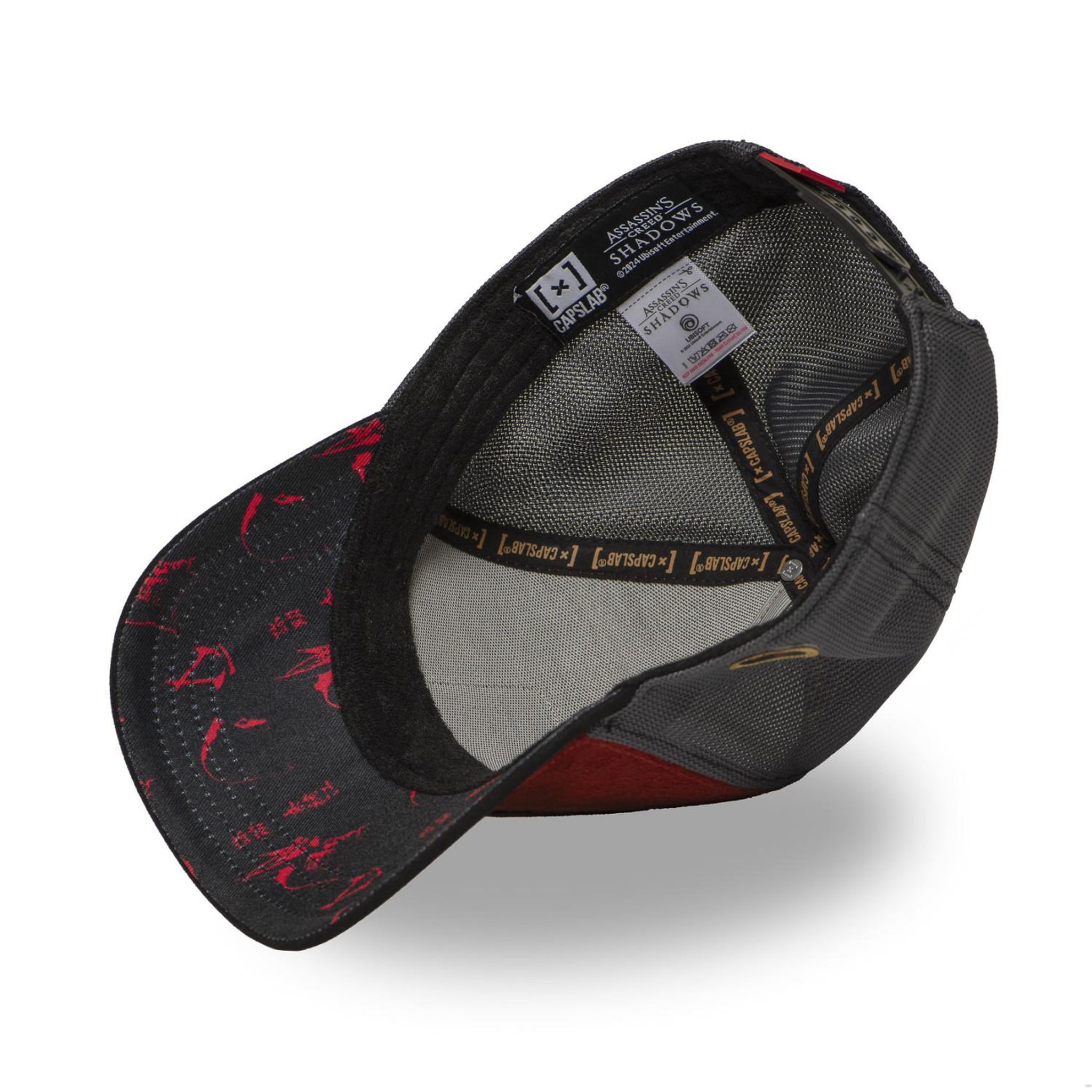 Voir la diapositive 6 : CAPSLAB Casquette trucker premium avec filet Assassin's Creed Naoe