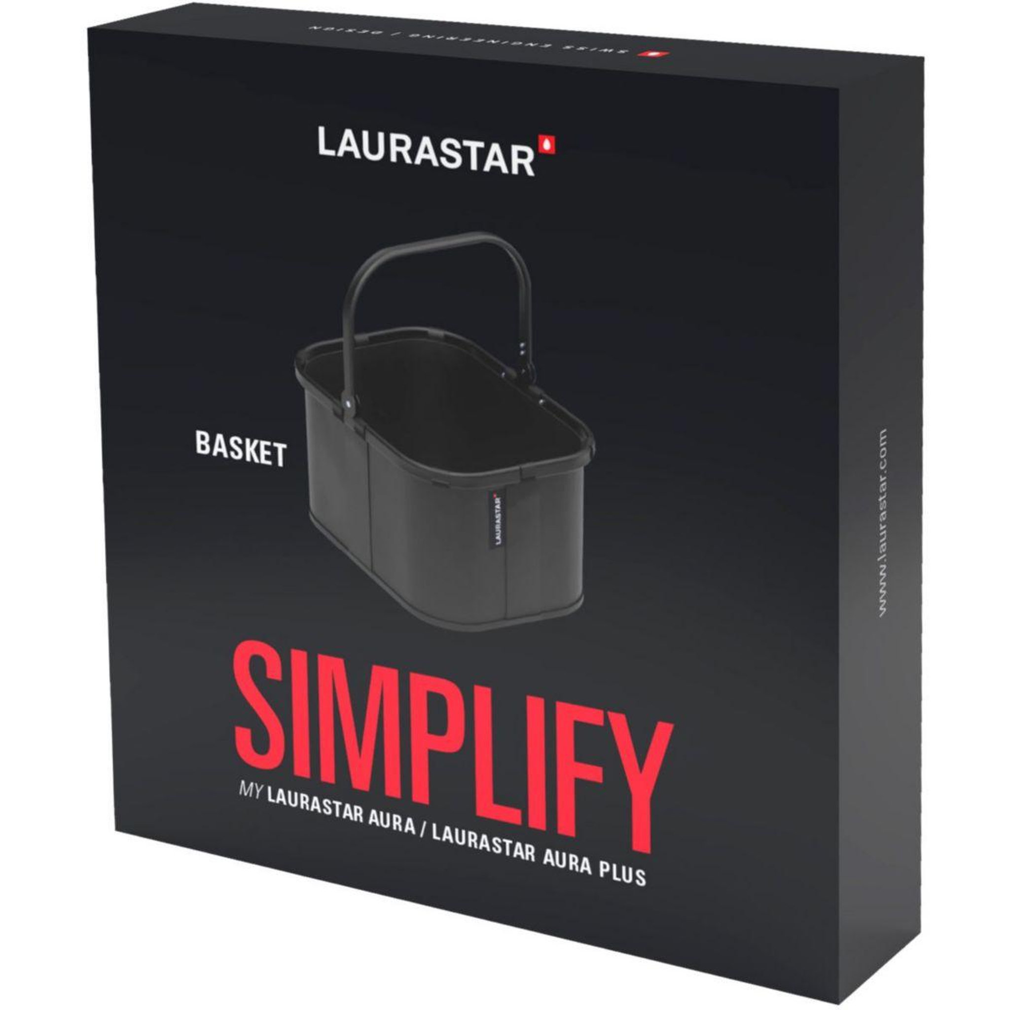 Voir la diapositive 3 : LAURASTAR Panier de rangement Rangement protection fer à repasser