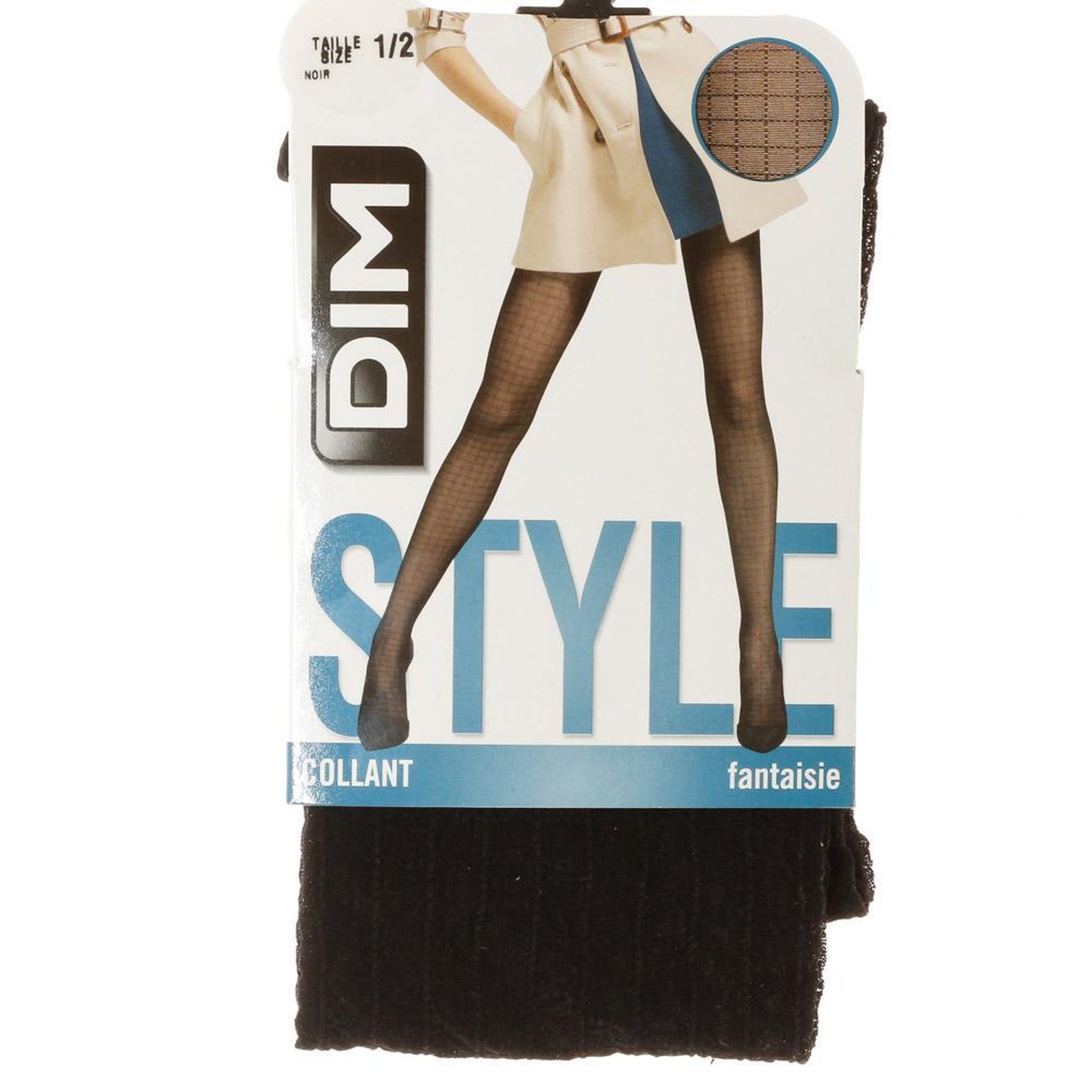 DIM Collant Noir Femme Le Bourget D0BSL. Coloris disponibles : Noir