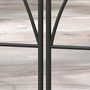 Voir la diapositive 5 : OUTSUNNY Lot de 5 clôtures de jardin décoratives avec ornements métal noir