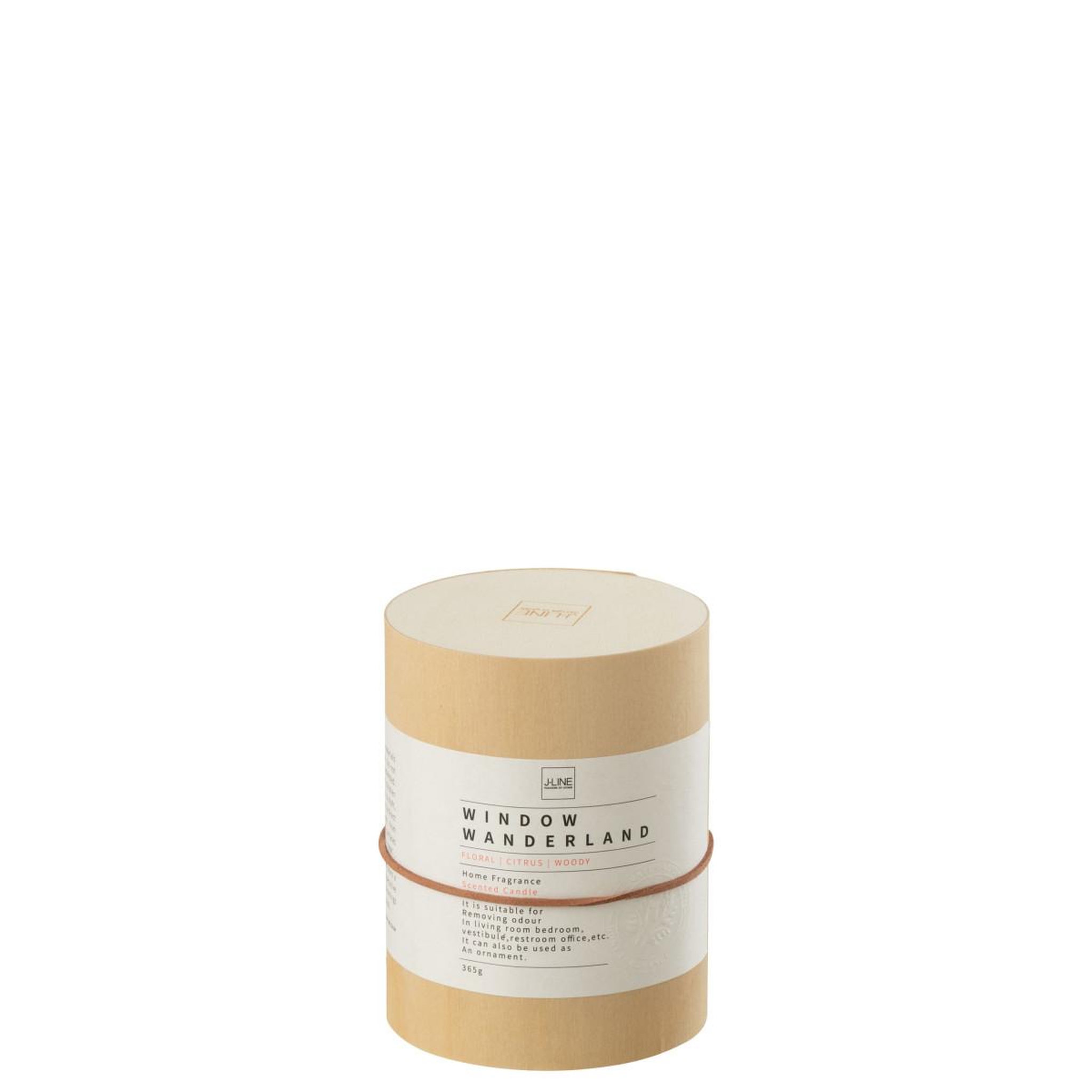 Voir la diapositive 3 : J-LINE Bougie parfumée  pure  365g window wanderland