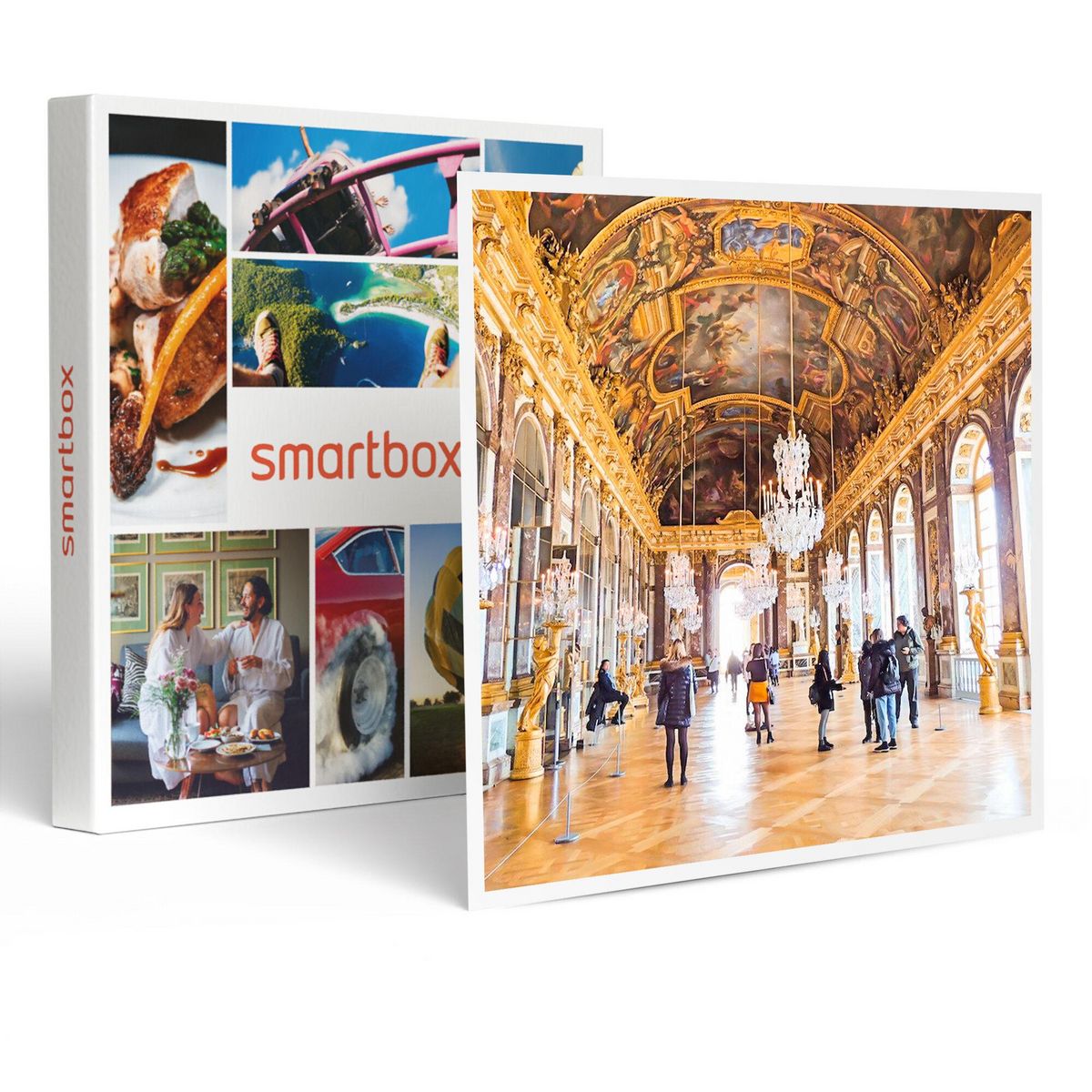 Smartbox Visite guidée du château de Versailles avec billets coupe-file pour 2 adultes et 2 enfants - Coffret Cadeau Sport & Aventure