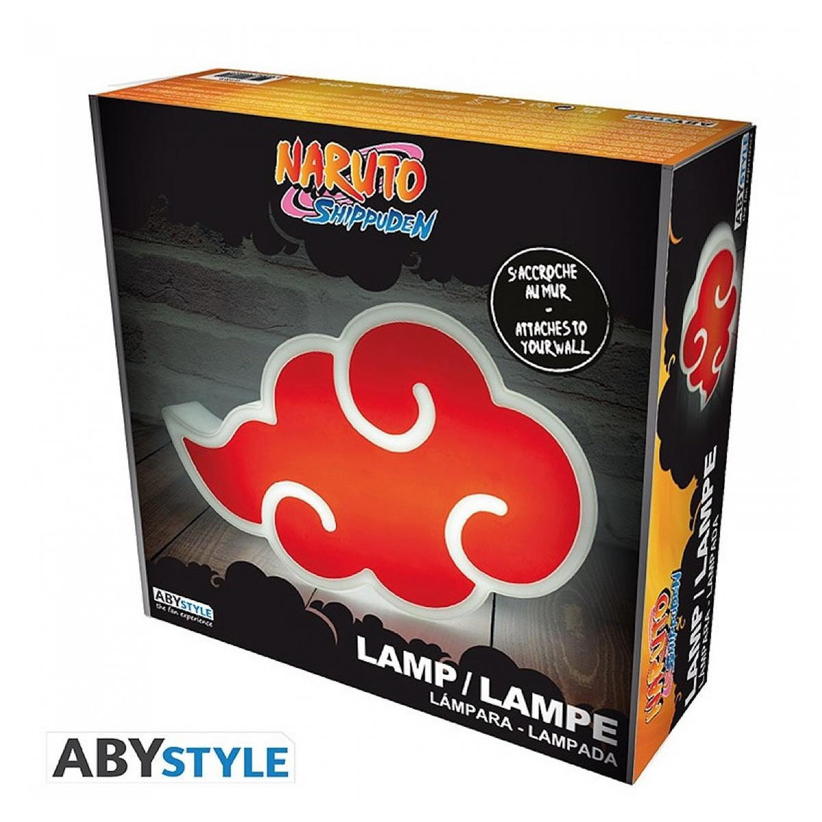 ABYstyle Naruto Shippuden - Lampe - Nuage Akatsuki