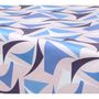 Voir la diapositive 3 : HABITABLE Nappe en toile cirée rectangulaire Figu - 140 x 200 cm - Bleu