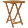 Voir la diapositive 2 : VIDAXL Ensemble a manger de jardin pliable 3 pcs Bois d'acacia solide