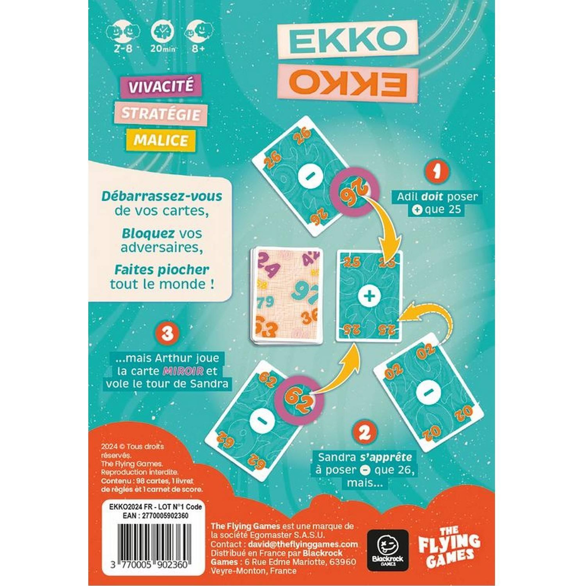 Voir la diapositive 3 : Jeu d'ambiance The Flying Games Ekko