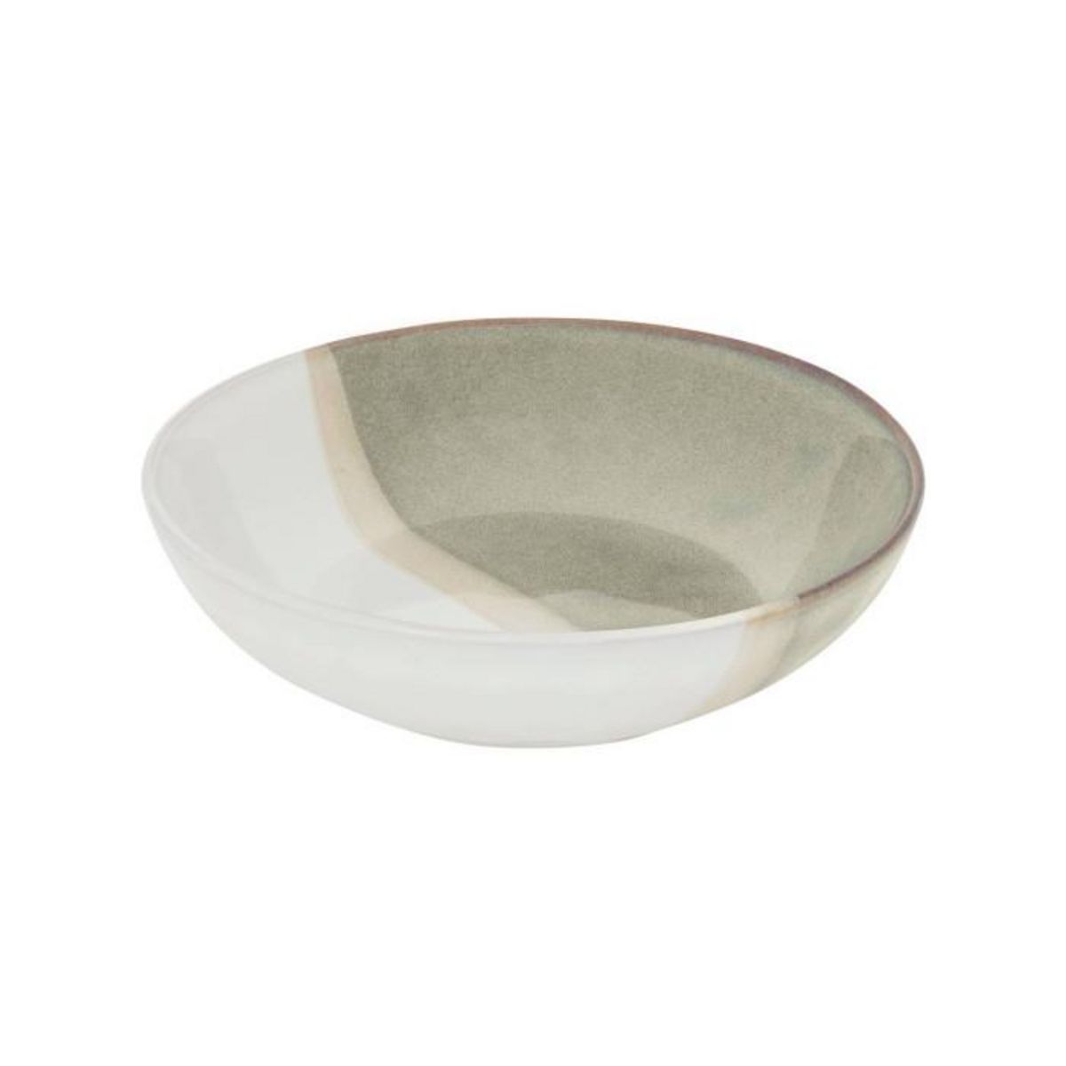 SECRET DE GOURMET Lot de 6 Assiettes Creuses  Sahara  21cm Multicolore