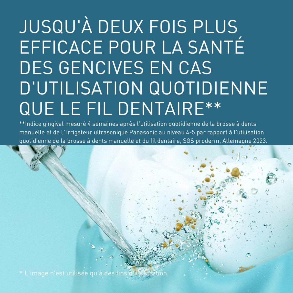 PANASONIC Hydropulseur EW-DJ86-W503