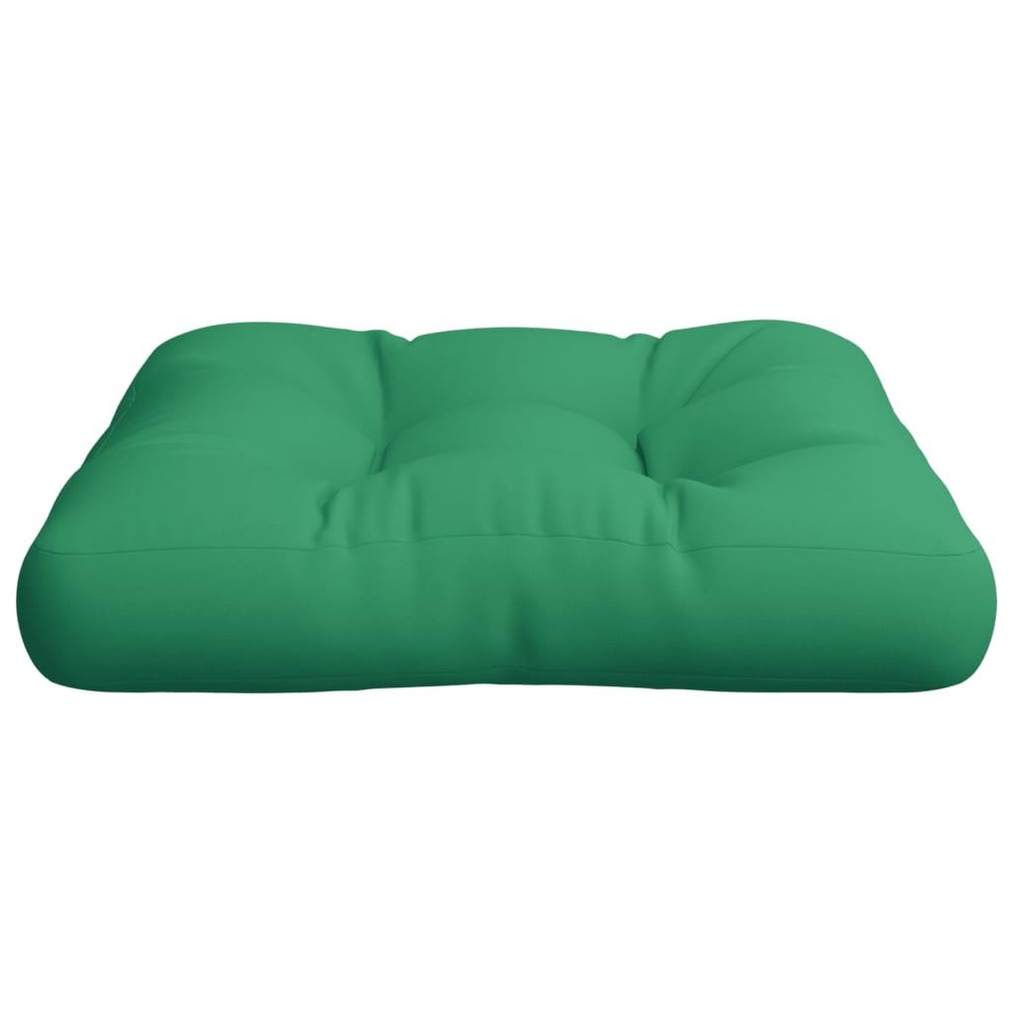 Voir la diapositive 5 : VIDAXL Coussin de palette vert 60x60x12 cm tissu