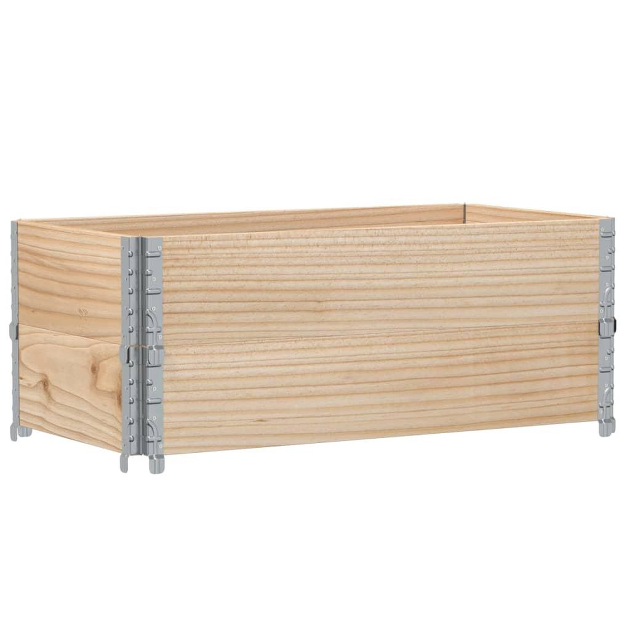 Voir la diapositive 5 : VIDAXL Jardiniere 100x50 cm bois de pin massif
