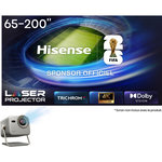 Hisense Vidéoprojecteur home cinéma Laser Mini Projecteur M2 Pro