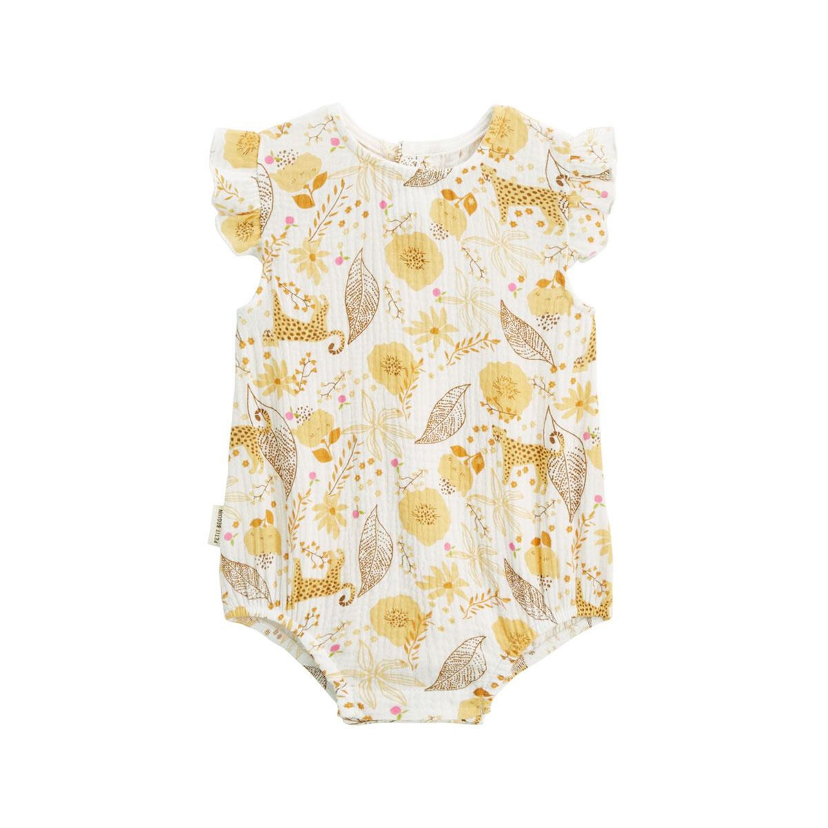 Petit Béguin Lot de 2 bodies bébé bloomer Ciao Milano