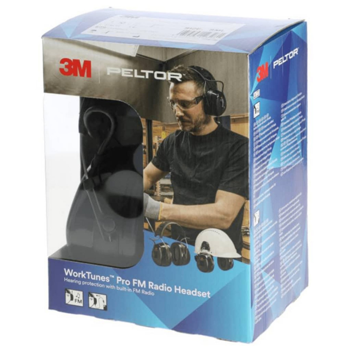 3M 3M Protection auditive avec radio Worktunes Pro Peltor Noir 34732