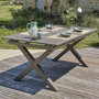 Voir la diapositive 4 : Paris Prix Table de Jardin Extensible  Floride  180-240cm Quartz