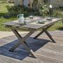 Voir la diapositive 4 : Paris Prix Table de Jardin Extensible  Floride  180-240cm Quartz