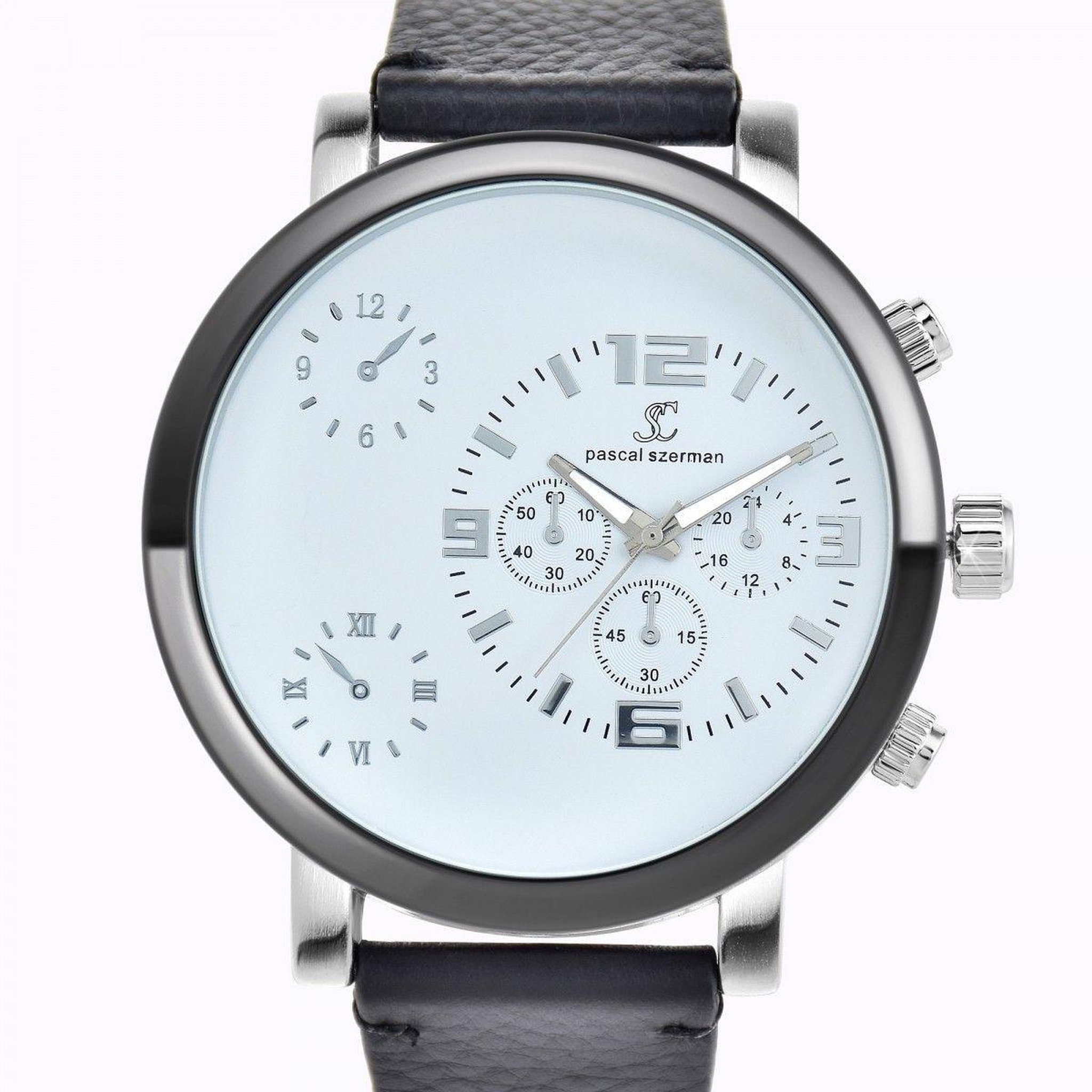 Voir la diapositive 3 : SC CRYSTAL Montre homme quartz SC Crystal collection Pascal Szerman