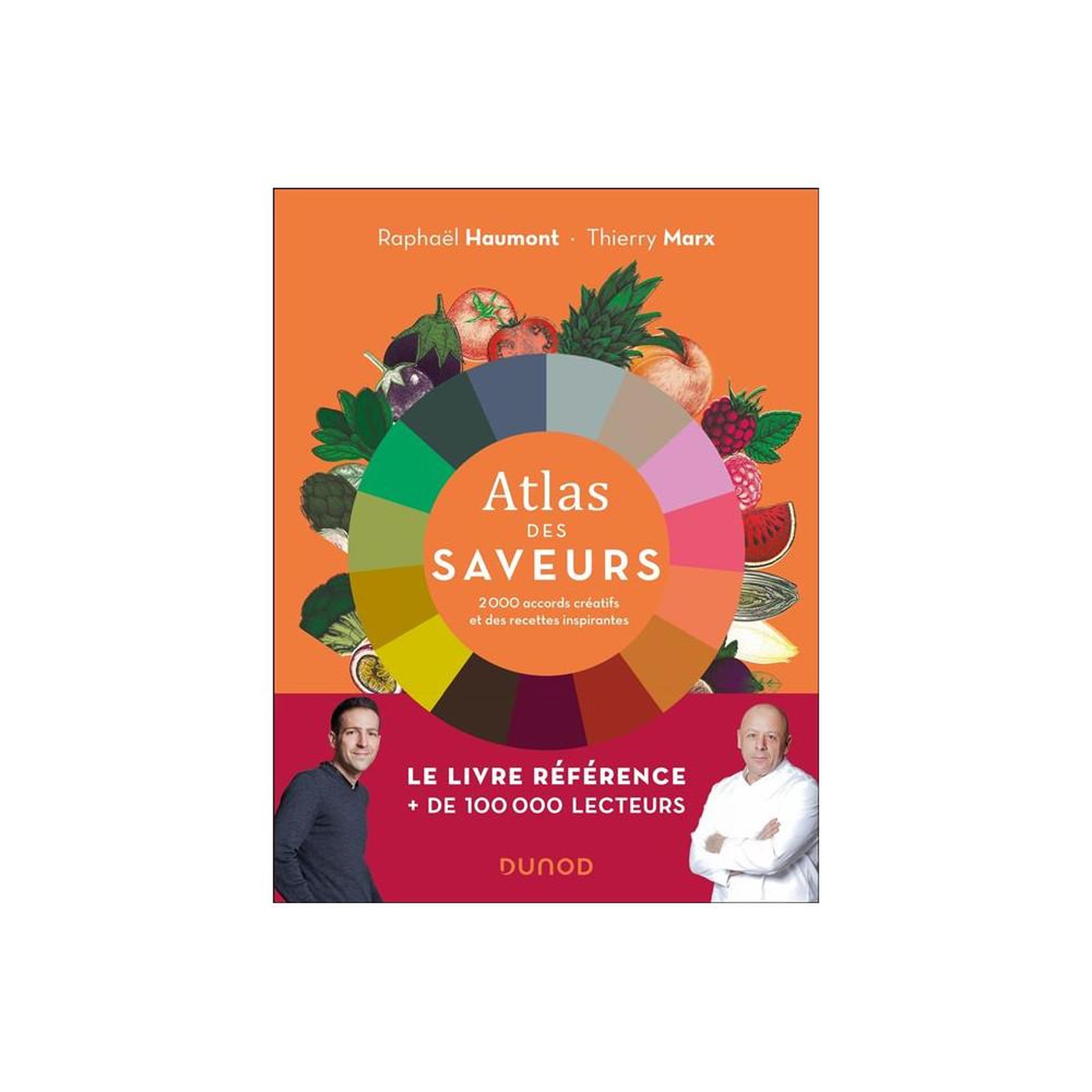Atlas des saveurs : 2000 accords créatifs et recettes inspirantes, livre relié grand format