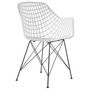 Voir la diapositive 6 : IDIMEX Lot de 4 chaises ALICANTE, en plastique